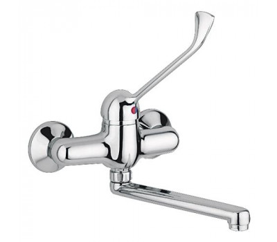 Кран для людей с ограниченными возможностями настенный NOFER 07201.B Кран для людей с ограниченными возможностями настенный NOFER 07201.B