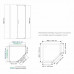Душевой уголок WasserKRAFT Wiese 84P 84P11 черный матовый  Душевой уголок WasserKRAFT Wiese 84P 84P11 черный матовый