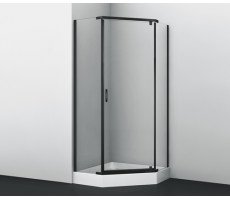 Душевой уголок WasserKRAFT Wiese 84P 84P11 черный матовый Душевой уголок WasserKRAFT Wiese 84P 84P11 черный матовый