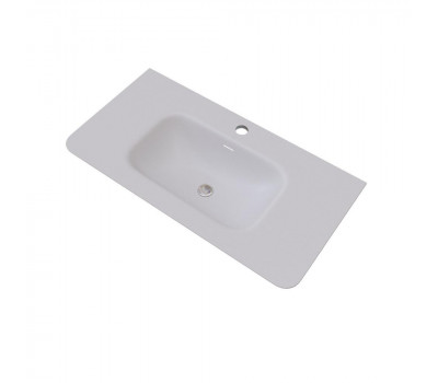 Раковина встраиваемая Knotlor ГРАЦИЯ FWB110900WY матовый белый 90 см  