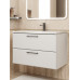 Тумба с раковиной для ванной 80 см, Uperwood Foster NEW, белая KFosterNEW80w Тумба с раковиной для ванной 80 см, Uperwood Foster NEW, белая KFosterNEW80w
