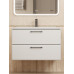 Тумба с раковиной для ванной 80 см, Uperwood Foster NEW, белая KFosterNEW80w Тумба с раковиной для ванной 80 см, Uperwood Foster NEW, белая KFosterNEW80w