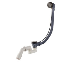 Сифон RAGLO для ванны полуавтомат R600.30.09 графит 