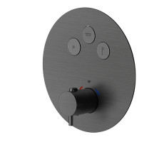 Смеситель для душа термостат Newform X-Steel 316 70427EX.59.064 Gun metal 