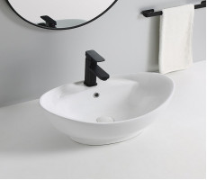 Умывальник CeramaLux 9018 белый Умывальник CeramaLux 9018 белый