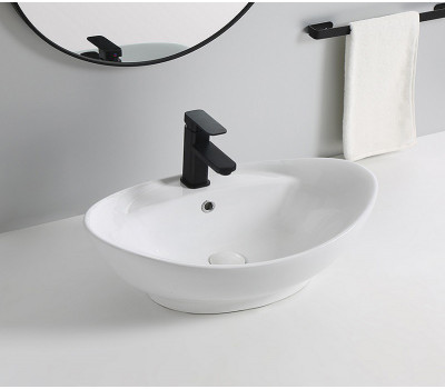 Умывальник CeramaLux 9018 белый Умывальник CeramaLux 9018 белый