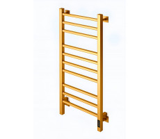 Полотенцесушитель электрический Comfysan Pioli-K EC-10 100/50, MAT GOLD RAL 