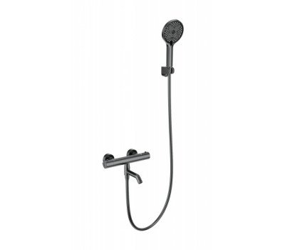 Смеситель для ванны с душем и термостатом WONZON & WOGHAND, Темный графит WW-B2065-A1-BGG Смеситель для ванны с душем и термостатом WONZON & WOGHAND, Темный графит WW-B2065-A1-BGG