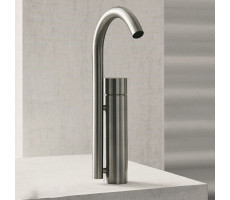 Смеситель для душа термостат Fantini AA/27 33 93 Y006WF Матовая сталь 