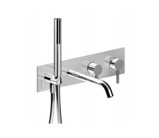 Смеситель для ванны Fantini Nostromo 50 02 E821B Хром Смеситель для ванны Fantini Nostromo 50 02 E821B Хром