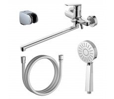 Смеситель для ванны AZARIO CAMPO с ручным душем, хром AZ-KX138275C 