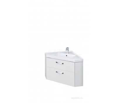 Тумба под раковину Aquaton Кантара угловая дуб полярный 1A205601ANW70 