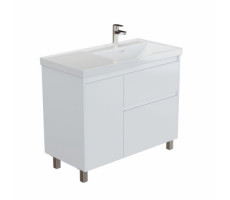 Тумба под раковину Aquanet Nova Lite 2.0 90 напольная, белый глянец, правая 00346338 Тумба под раковину Aquanet Nova Lite 2.0 90 напольная, белый глянец, правая 00346338