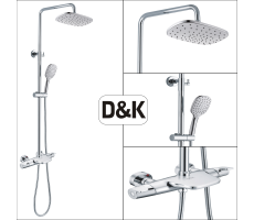 Душевая система DK Bayern Potsdam DA2143741B14 хром 