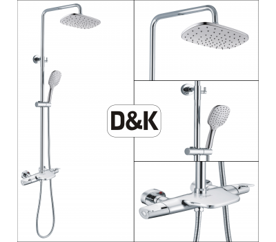 Душевая система DK Bayern Potsdam DA2143741B14 хром 