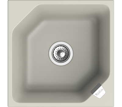 Мойка Rivelato LOCUS 50  1-чаш 500*500 LS-50 topazio 