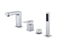 Смеситель на борт ванны Groсenberg GB6008-1CR, хром 