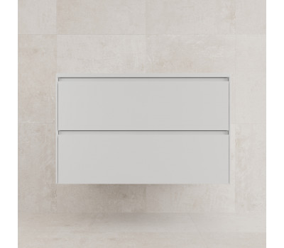 Тумба подвесная Style Line ЛИМА 90 эмаль c раковиной LINE 90 2 ящика PLUS белый матовый 