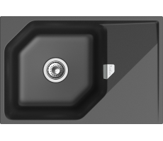 Мойка Rivelato LOCUS 75  1-чаш 750*500 LS-75 antracite 