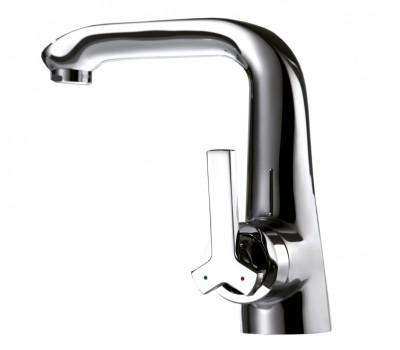 Смеситель для умывальника Bravat Waterfall F173107C-1 Хром 