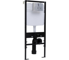 Набор инсталляция LOGAN + Кнопка смыва LOGAN SPACE двойная, Chrome 299424  Набор инсталляция LOGAN + Кнопка смыва LOGAN SPACE двойная, Chrome 299424