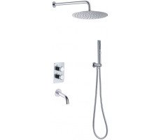 Душевой комплект Allen Brau Priority 5.31014-00 (с внутренней частью) хром 