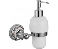 Дозатор для жидкого мыла с настенным держателем Savol 68а S-06831A хром 
