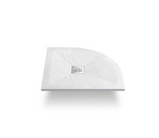 Поддон для душа из искусственного камня  Vincea  VST-4SQ1010W, 1000*1000*25, белый матовый 