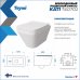 Унитаз подвесной Teymi Kati T40701 безободковый, сиденье микролифт