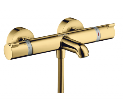 Смеситель для ванны Hansgrohe Ecostat Comfort 13114990  цвет-полированное золото