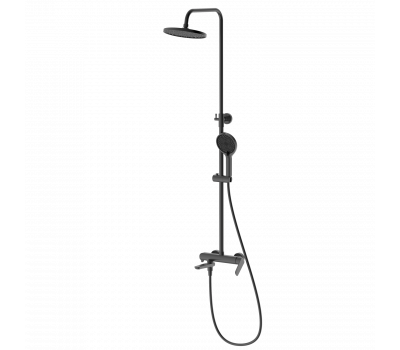 Душевая система со смесителем DQ Düsseldorf DA1723706 графит 
