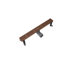 Душевой трап линейный Knotlor SDRW0500LRB бронза  