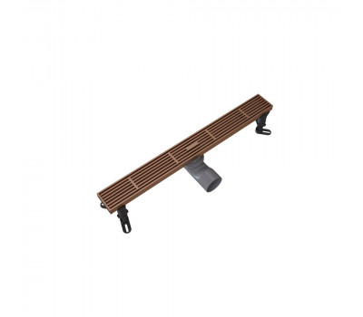 Душевой трап линейный Knotlor SDRW0500LRB бронза  