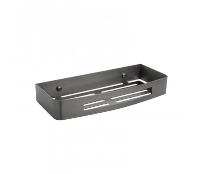 Полка прямоугольная одноэтажная FIXSEN Hotel графит FX-31003Q 