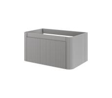 Тумба Armadi Art без раковины VOI рифлёная 80см LUNA 782-080-R-L 