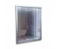 Зеркало AZARIO Торманс 600х800, LED-подсветка с диммером, выключатель - датчик на движение ФР-00001405 