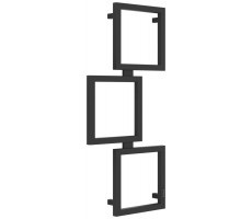Полотенцесушитель Сунержа Этюд ES шгв 490*74*1050 справа цвет-тёмный титан муар 15-0847-1050 