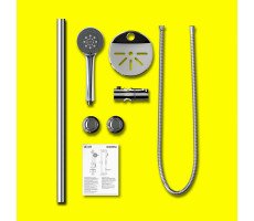 Душевой комплект Dorff Norma D0101000 Хром; серый Душевой комплект Dorff Norma D0101000 Хром; серый