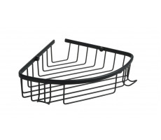 Полка угловая одноэтажная Fixsen Hotel черная FX-31051-1A 