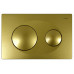 Кнопка смыва Azario 248х29х16 , пластик, цвет Золото AZ82000014 