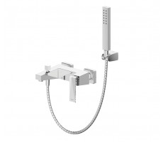 Смеситель для ванны с коротким изливом Bravat Iceberg F676110C-B-RUS Хром 