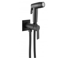 Смеситель скрытого монтажа с гигиеническим душем SB 83H Black ESKO 