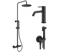 Комплект Plumberia Selection KITZXO6302NO53 Черный матовый Комплект Plumberia Selection KITZXO6302NO53 Черный матовый