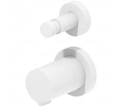 Смеситель скрытого монтажа для ванны на 2 потока Feramolli BO8819F белый 