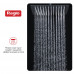 Тропический душ Raglo 300*300мм нерж графит R451.55.09 графит 