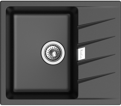 Мойка Rivelato RAUM 58 1-чаша 580*500мм RM-58 nero Мойка Rivelato RAUM 58 1-чаша 580*500мм RM-58 nero