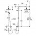Душевая система Ritmonio Shower 7ADN207BLX  