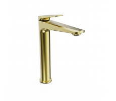 Смеситель для раковины TOKITO KIN брашированное золото (TOK-KIN-1012) Смеситель для раковины TOKITO KIN брашированное золото (TOK-KIN-1012)