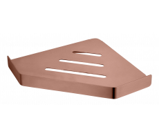 Угловая полка NEW VENTURO BRUSHED BRONZE Boheme 10318-BRB брашированная бронза 