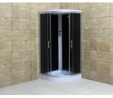 Душевая кабина 100х100 см Loranto CS-1000 SK G поддон 15 см 